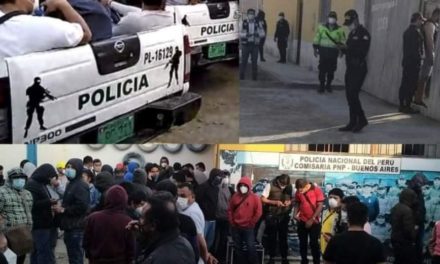 Serenazgo y Policía intervienen a centenar de infractores reunidos en un local
