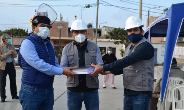 Inician el mejoramiento del parque Huáscar y Atahualpa