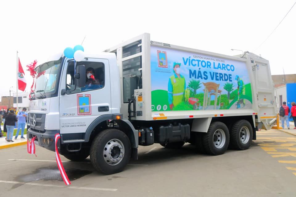 Nuevas compactadoras entran en funcionamiento en Víctor Larco