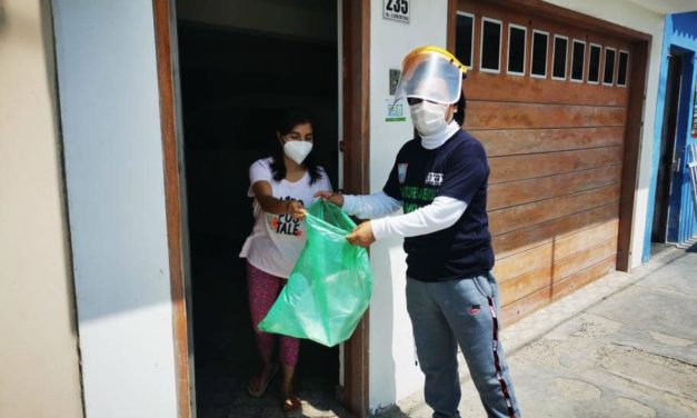 Jóvenes voluntarios promueven cuidado del ambiente en Víctor Larco