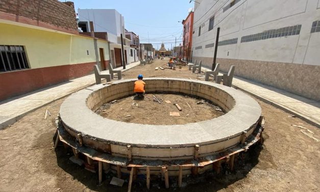 Al 90% avanza remodelación del parque Huáscar y Atahualpa en Buenos Aires Centro