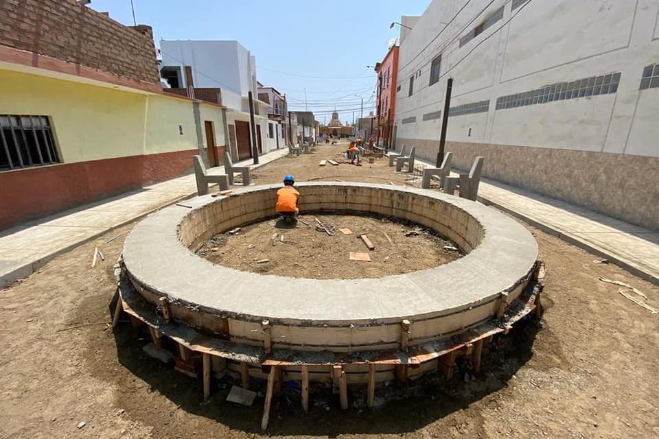 Al 90% avanza remodelación del parque Huáscar y Atahualpa en Buenos Aires Centro