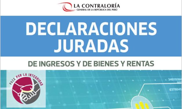 Declaraciones Juradas de Ingresos y de Bienes y Rentas