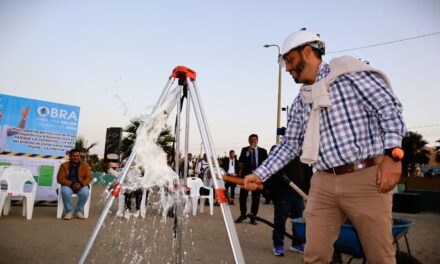 ALCALDE ENRIQUE CLEMENT COLOCÓ PRIMERA PIEDRA DE OBRA EMBLEMÁTICA